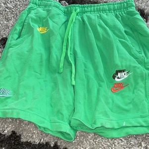 Nike sweat shorts (cotton blend)